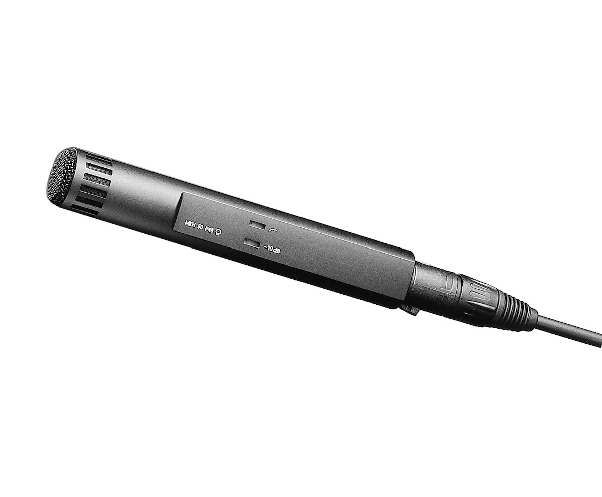 【極美品】SENNHEISER MKH 50-P48 狭指向性コンデンサーマイク Mediabox