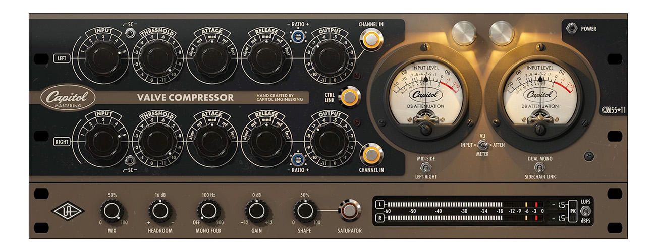 Get the legendary tube compressor from Capitol Studios.