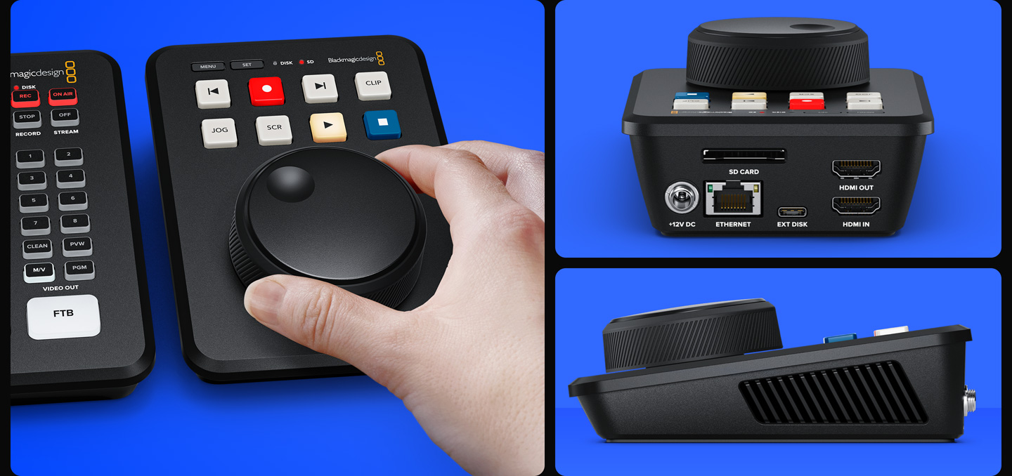 美品　Blackmagic hyperdeck shuttle 2 Blackmagic Design HyperDeck Shuttle 2 SSD Video Recorder/ 480GB